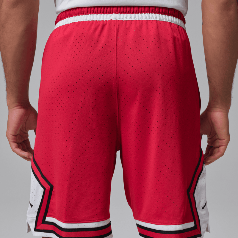 Jordan Sport Men's Dri-FIT 9" Diamond Shorts 'Red/White'