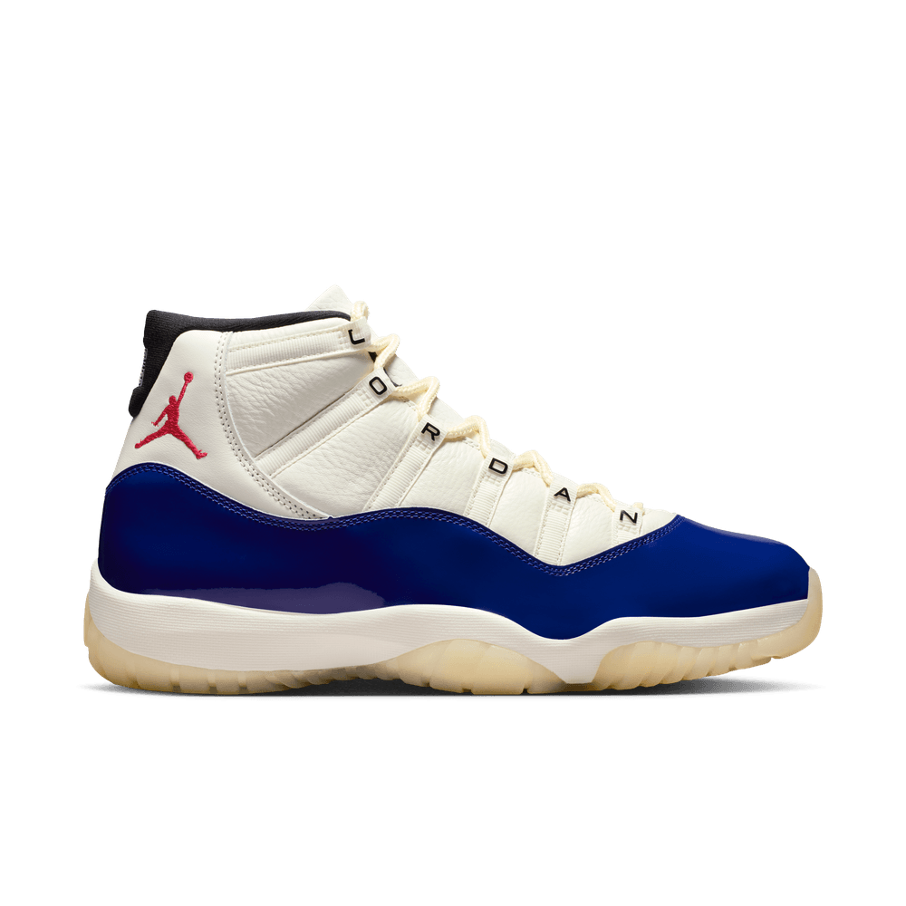 Air Jordan 11 Retro "Rare Air" Men's Shoes 'Blue/Sail/Red/Black'