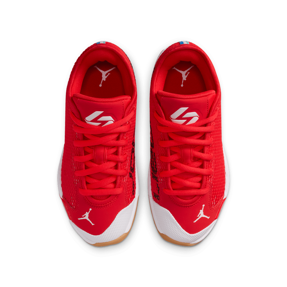 Luka Doncic Luka 77 "Chili Red" Big Kids' Basketball Shoes (GS) 'Chile Red/White'
