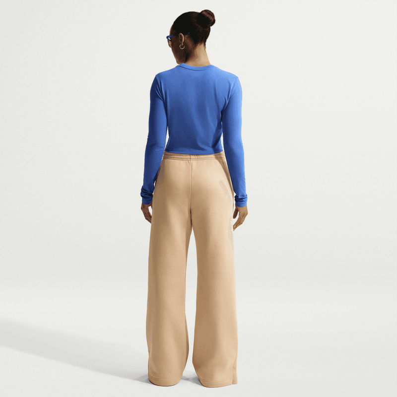 Nike Sportswear Phoenix Fleece Women's High-Waisted Wide-Leg Pants 'Linen'