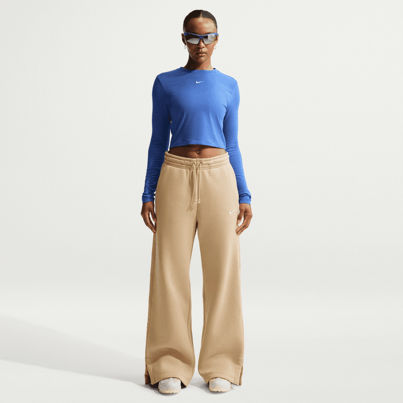 Nike Sportswear Phoenix Fleece Women's High-Waisted Wide-Leg Pants 'Linen'