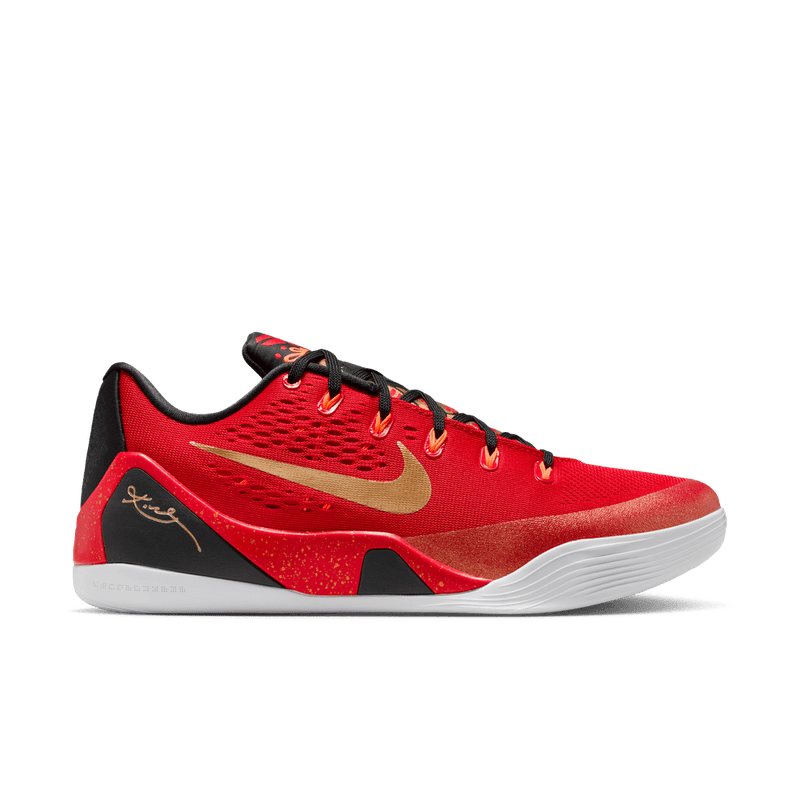 Kobe Bryant Kobe 9 Low Basketball Shoes 'Red/Gold/Black'