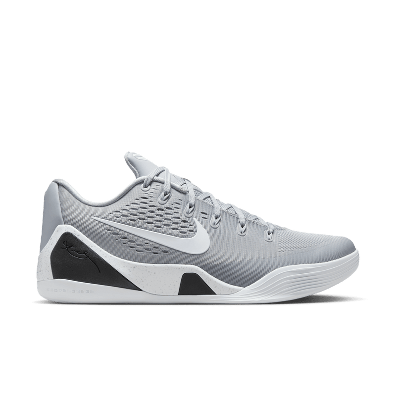 Kobe Bryant Kobe IX Elite Low EM Protro Basketball Shoes 'Wolf Grey/White'