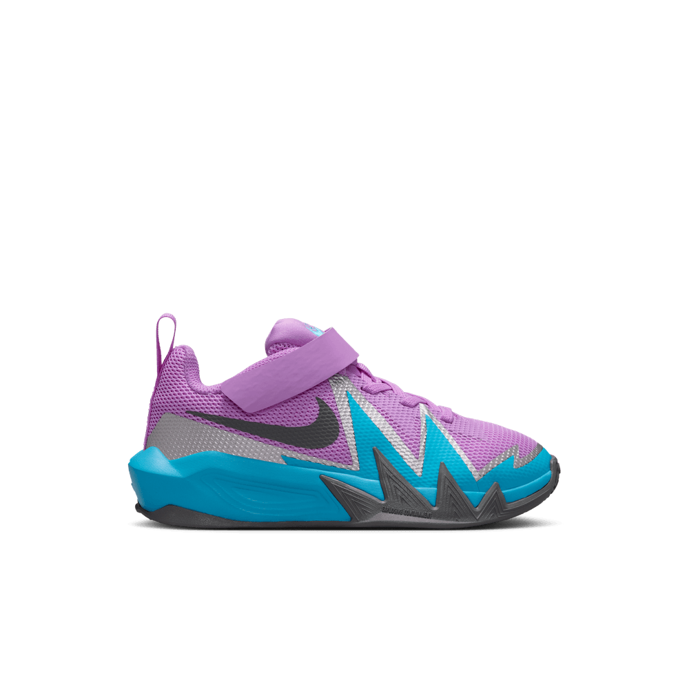 Nike S.T. Dynamite Little Kids' Basketball Shoe (PS) 'Fuchsia/Smoke Grey'
