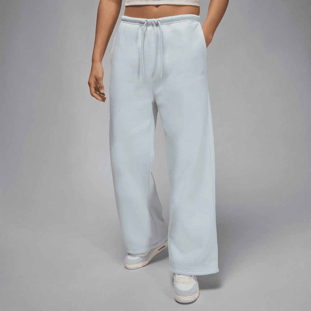 Jordan Brooklyn Fleece Women's Open-Hem Pants 'Pure Platinum'