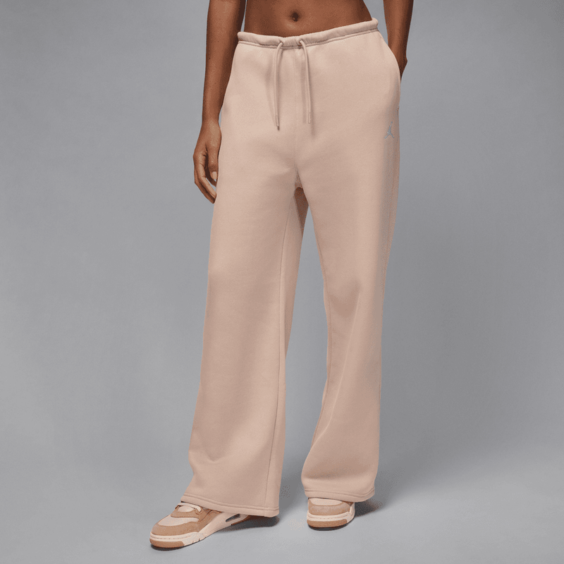 Jordan Brooklyn Fleece Women's Open-Hem Pants 'Fossil Stone'