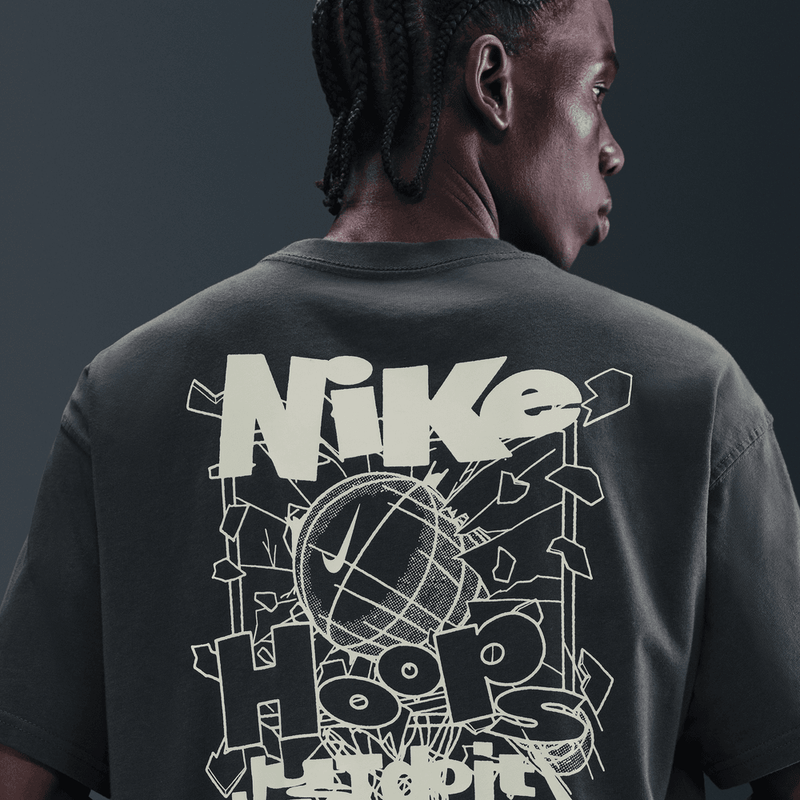 Nike Men's Max90 Basketball T-Shirt 'Anthracite'
