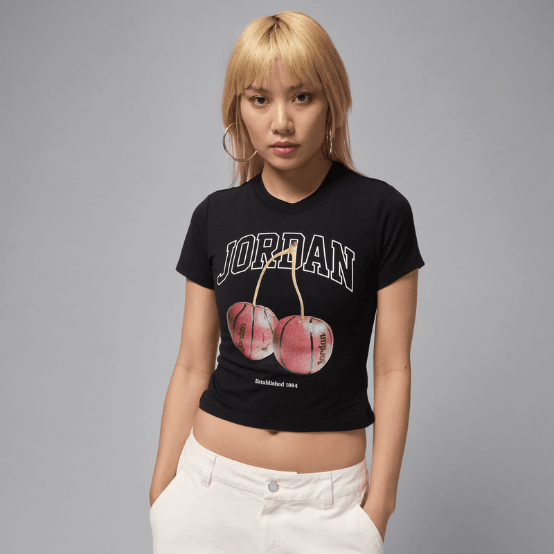 Jordan Brooklyn Women's T-Shirt 'Black'