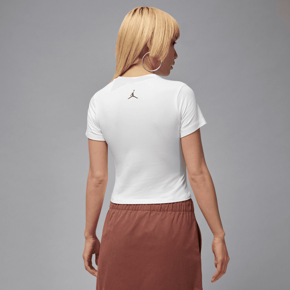 Jordan Brooklyn Women's T-Shirt 'White'