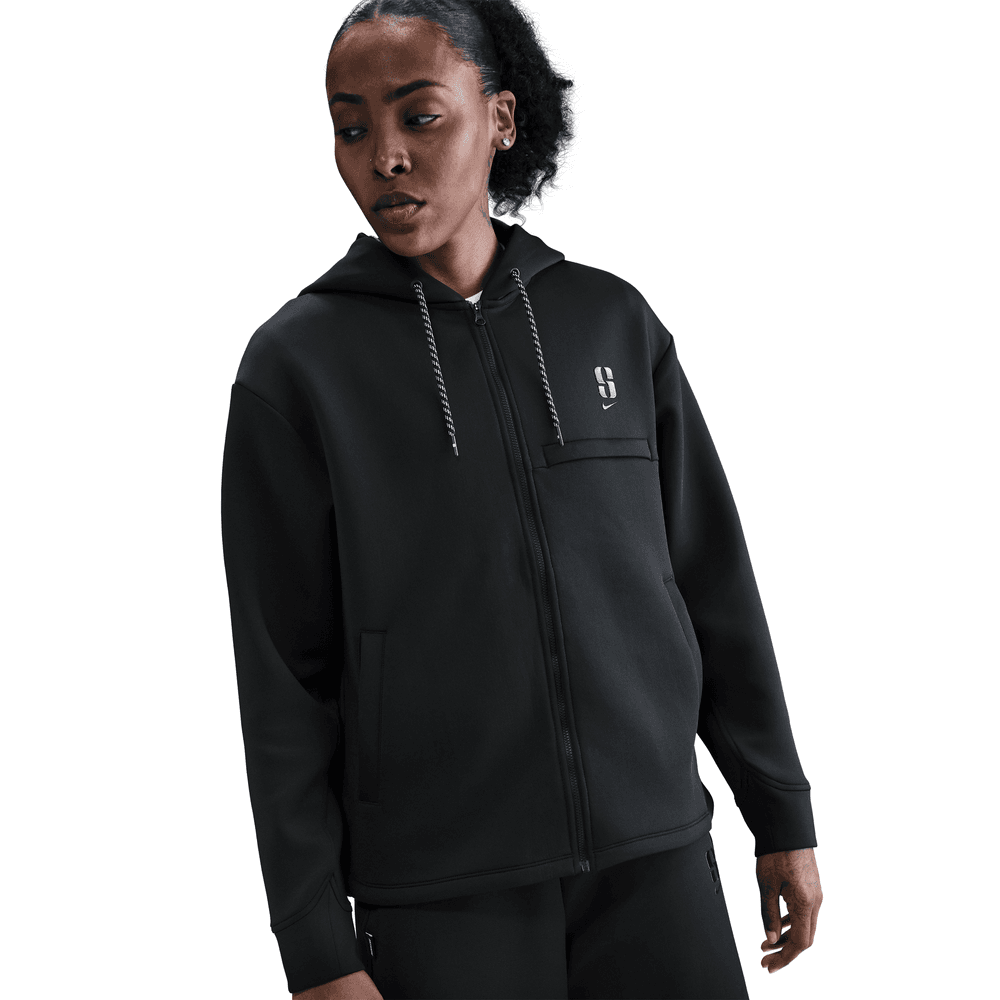 Sabrina Ionescu Sabrina Dri-FIT Loose Full-Zip Basketball Hoodie 'Black'