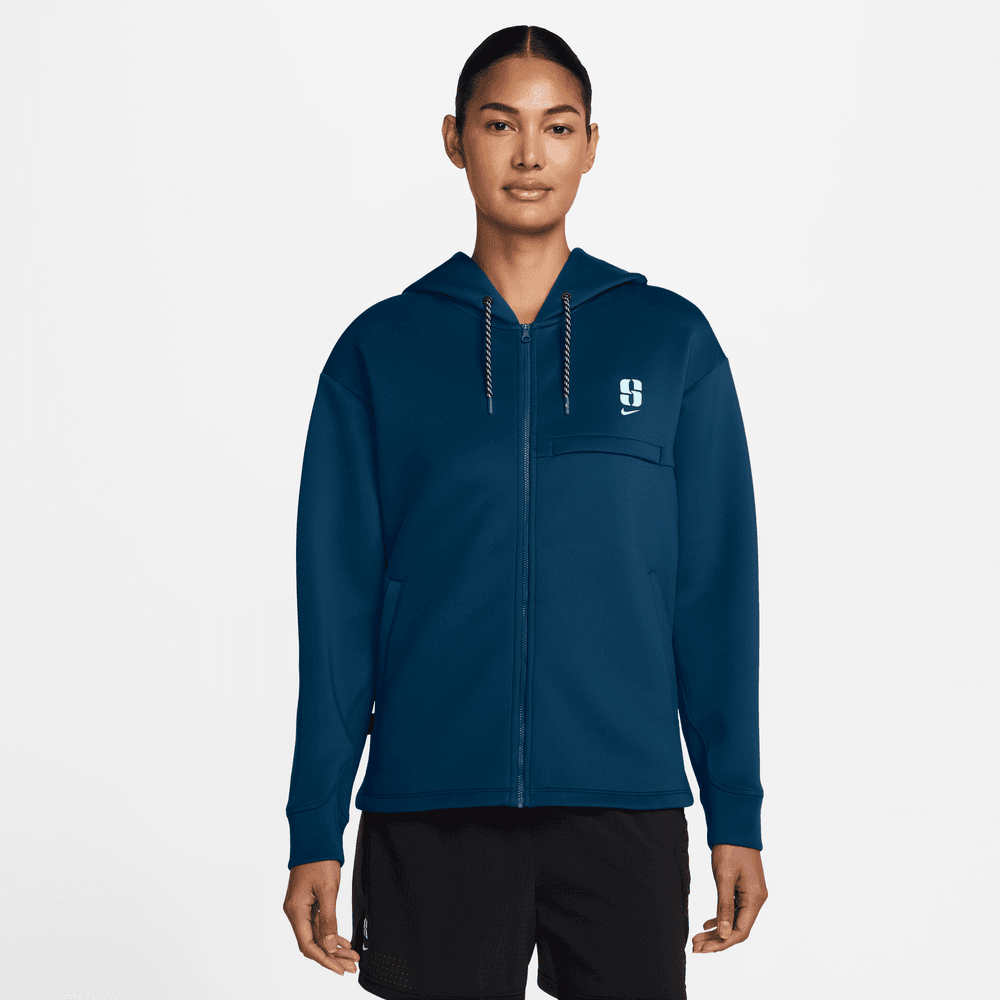 Sabrina Ionescu Sabrina Dri-FIT Loose Full-Zip Basketball Hoodie 'Blue Force/Glacier Blue'