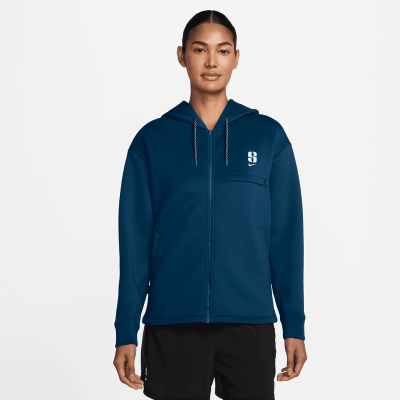 Sabrina Ionescu Sabrina Dri-FIT Loose Full-Zip Basketball Hoodie 'Blue Force/Glacier Blue'