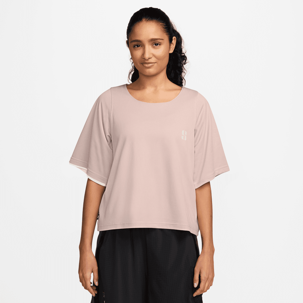 Sabrina Ionescu Sabrina Dri-FIT Reversible Basketball Top 'Silt Red/Sail/Rose Gold'