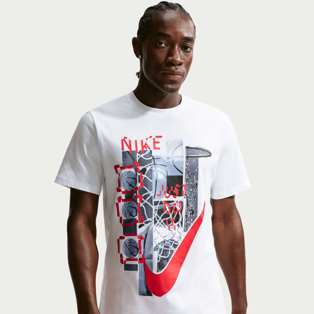 Nike Club Men's Basketball T-Shirt 'White'