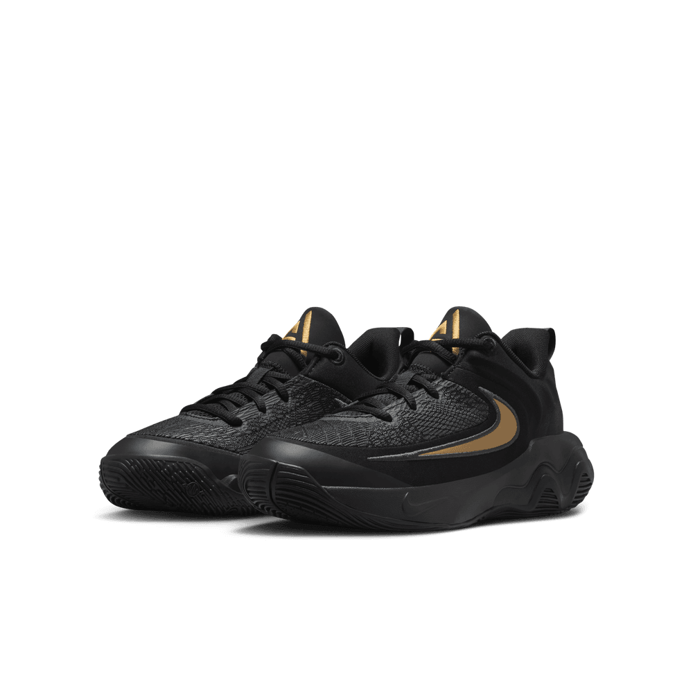 Giannis Antetokounmpo Giannis Immortality 4 Big Kids' Basketball Shoes (GS) 'Black/Gold'
