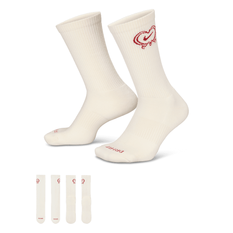 Nike Everyday Plus Cushioned Crew Socks (1 Pair) 'Sail'