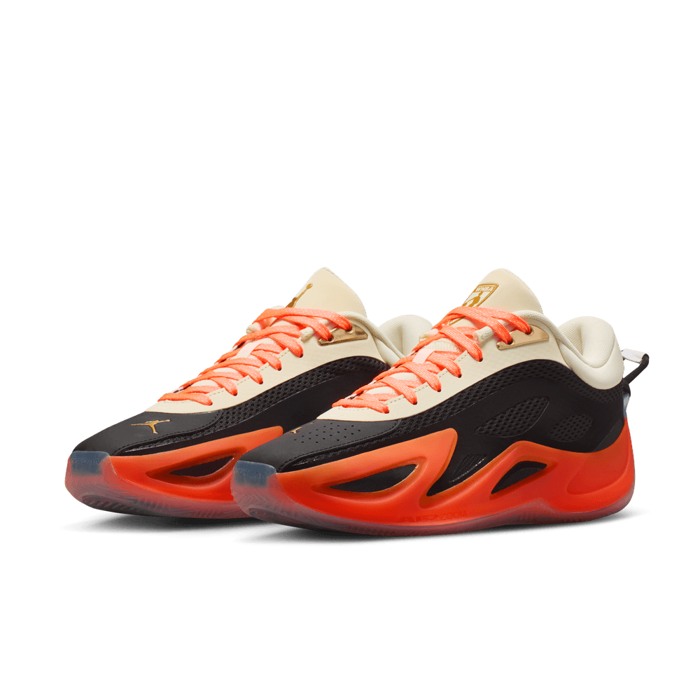 Jordan Heir Series 2 "Birds of Paradise" Basketball Shoes 'Black/Coconut/Orange'