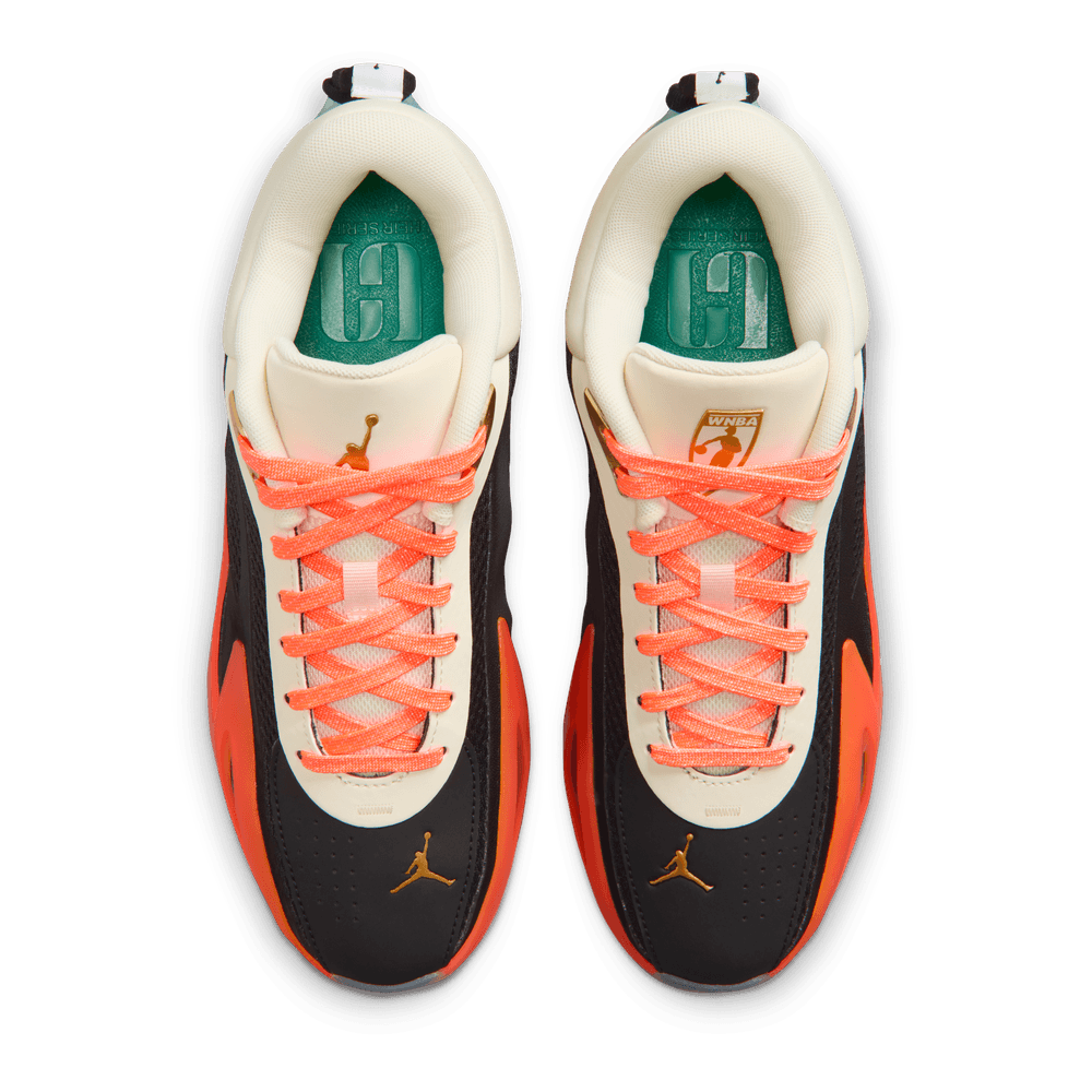 Jordan Heir Series 2 "Birds of Paradise" Basketball Shoes 'Black/Coconut/Orange'