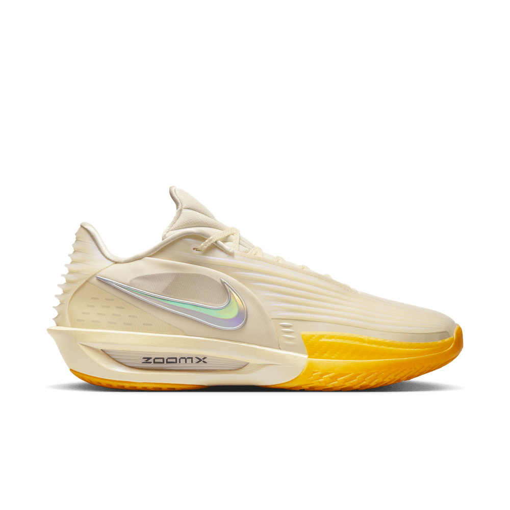 Cut Turbo Basketball Shoes 'Coconut Milk/Chrome/Amarillo