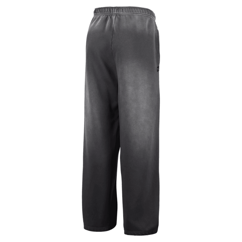 Los Angeles Lakers Standard Issue Nike Men's Fleece Open-Hem Basketball Pants 'Dark Charcoal'