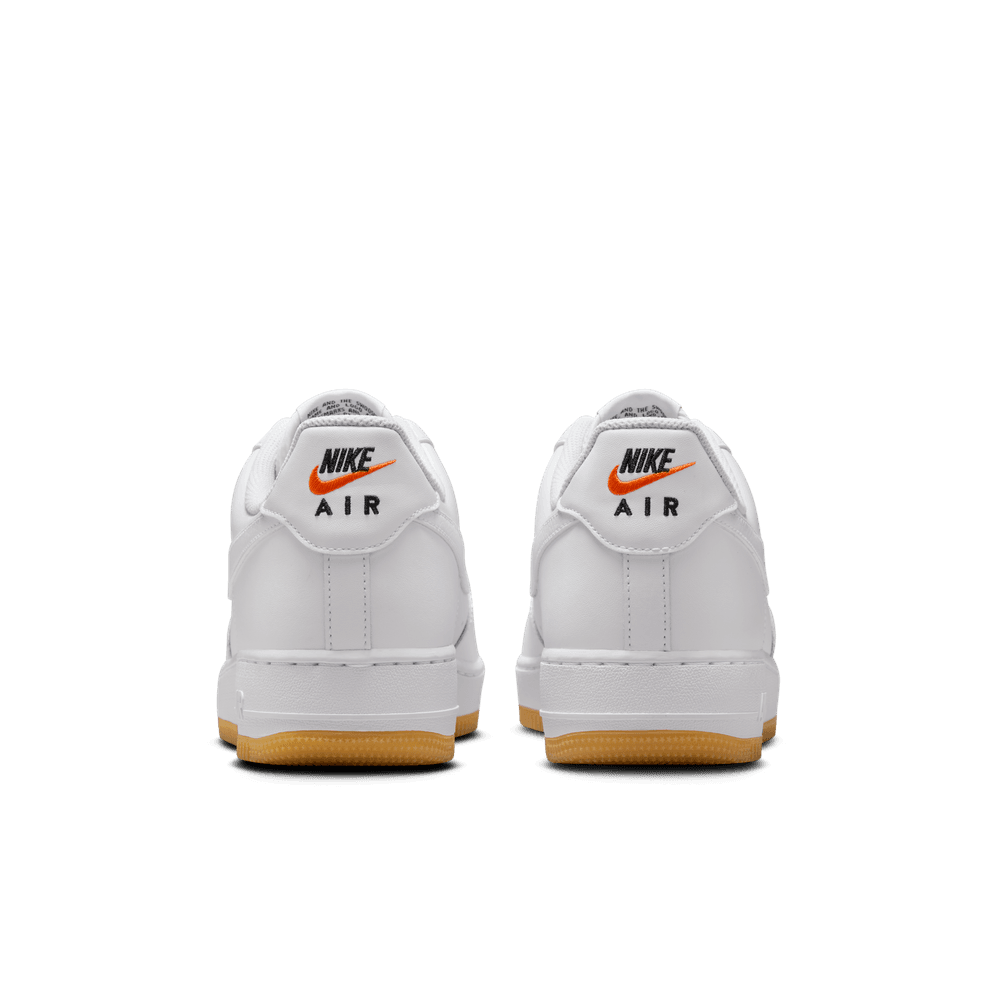 Nike Air Force 1 '07 LV8 Men's Shoes 'White/Gum/Orange'