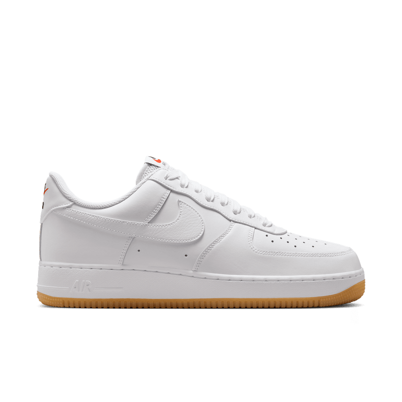 Nike Air Force 1 '07 LV8 Men's Shoes 'White/Gum/Orange'