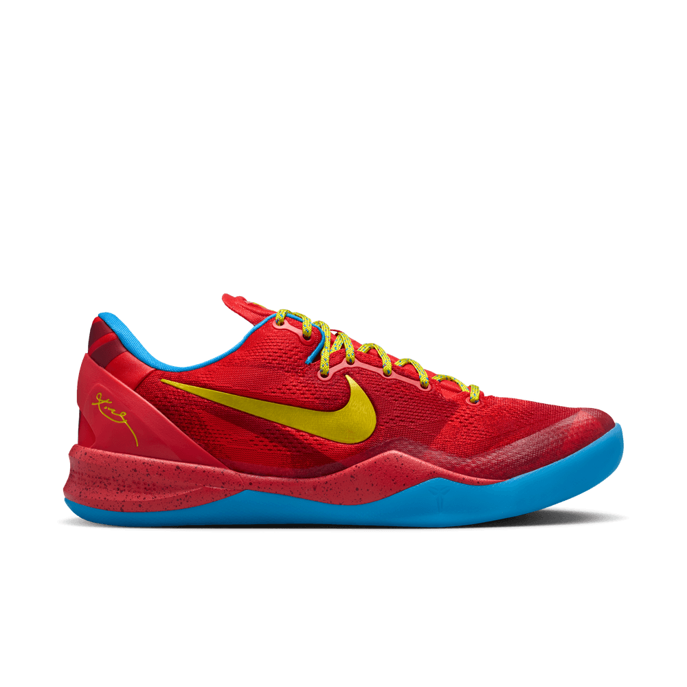 Kobe VIII Protro Basketball Shoes 'Crimson/Citron/Blue'