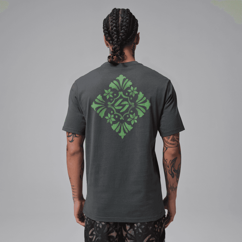 Luka Men's T-Shirt 'Anthracite/Green'
