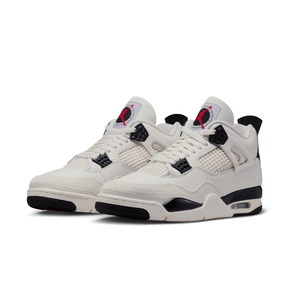 Air Jordan 4 Retro "Flight Club" Men's Shoes 'Sail/Black/Red'