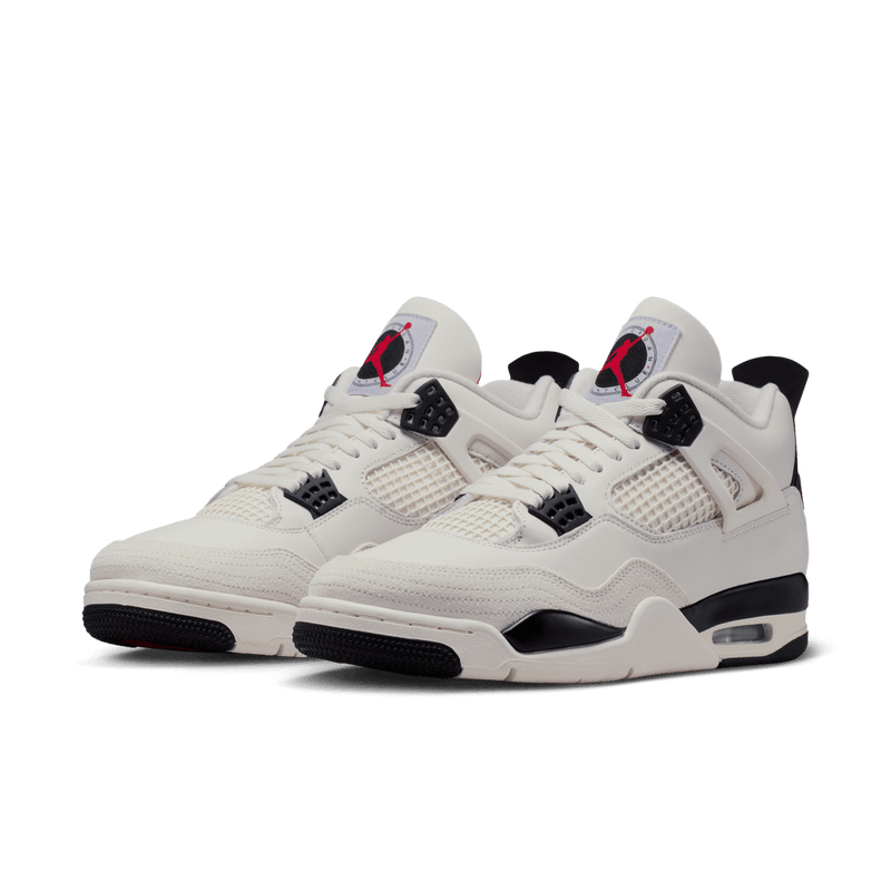 Air Jordan 4 Retro "Flight Club" Men's Shoes 'Sail/Black/Red'