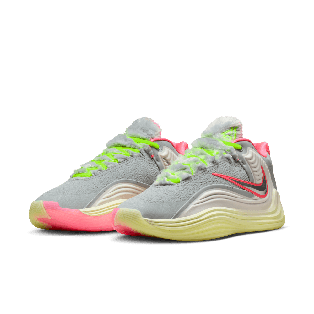 Giannis Antetokounmpo Giannis Freak 7 "Shapeshift" Basketball Shoes 'Grey/Silver/pink/Volt'
