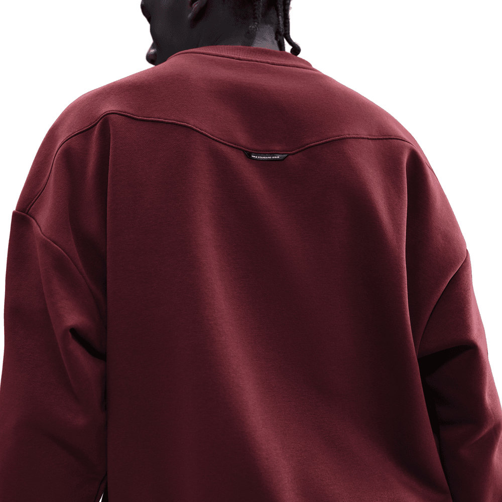 Nike Standard Issue Men's Therma-FIT Basketball Crew 'Team Red/Ivory'