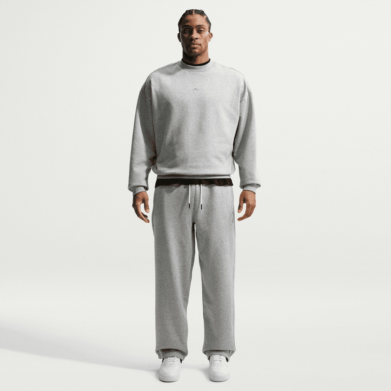 Nike Standard Issue Men's Therma-FIT Brushed Open-Hem Basketball Pants 'Heather'