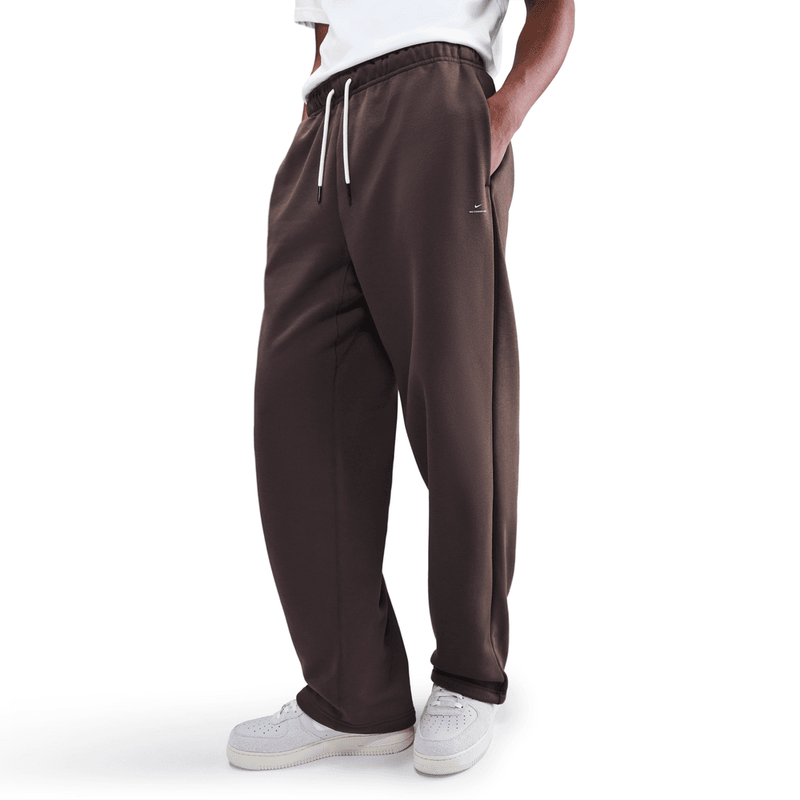 Nike Standard Issue Men's Therma-FIT Brushed Open-Hem Basketball Pants 'Baroque Brown'