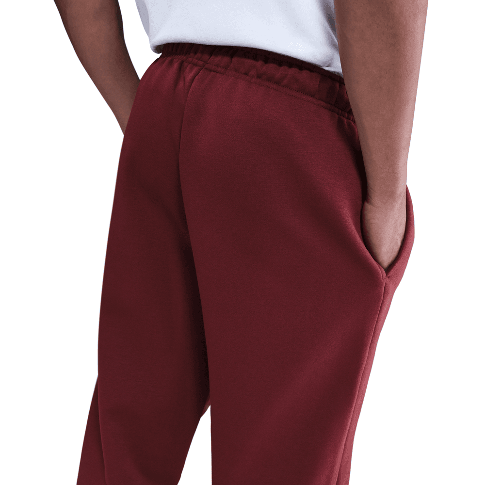 Nike Standard Issue Men's Therma-FIT Brushed Open-Hem Basketball Pants 'Dark Team Red'