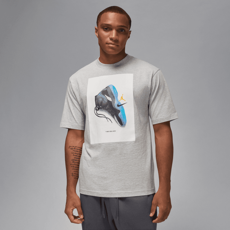 Jordan Brooklyn Men's T-Shirt 'Grey Heather'