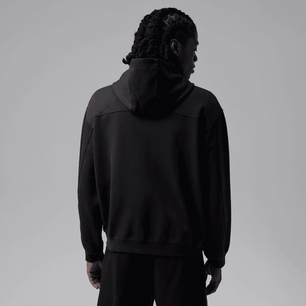 Jordan Sport Hoop Fleece Men's Dri-FIT Full-Zip Hoodie 'Black'