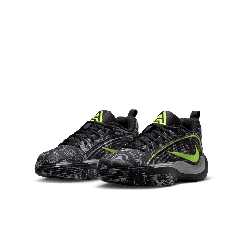 Giannis Antetokounmpo Giannis Immortality 5 Big Kids' Basketball Shoes (GS) 'Black/Volt/Grey'
