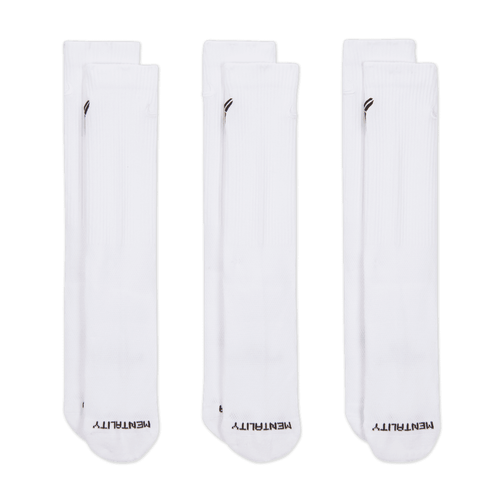 Kobe Bryant Nike Everyday Elevated "Kobe" Crew Socks (3 Pairs) 'White'