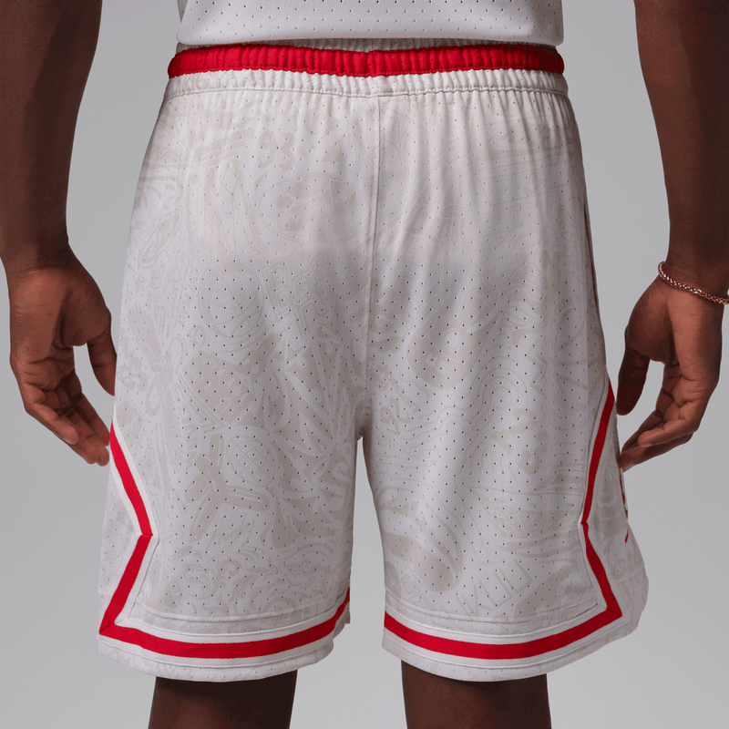 Jordan Sport Men's Dri-FIT Diamond Shorts 'Phantom/Red'