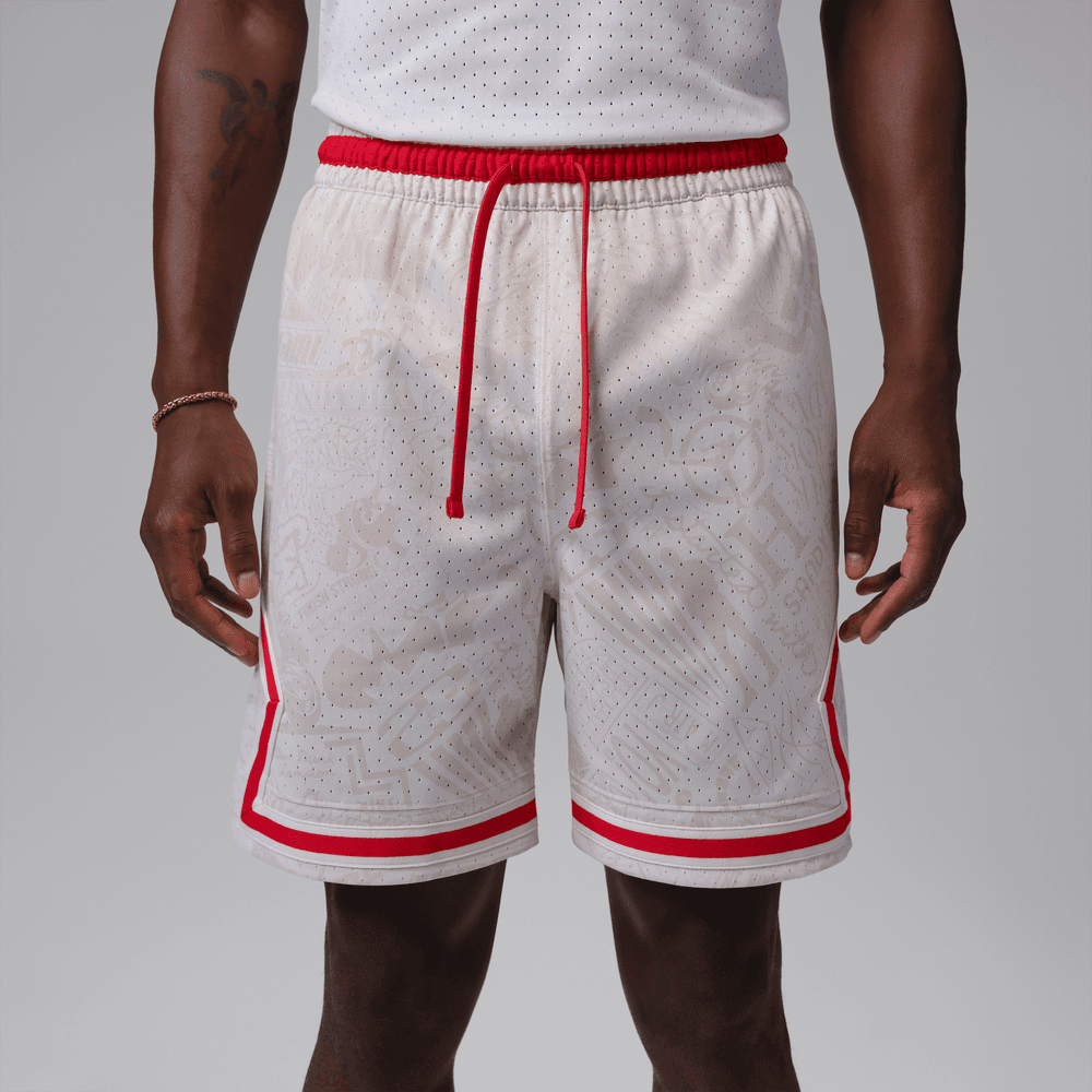 Jordan Sport Men's Dri-FIT Diamond Shorts 'Phantom/Red'