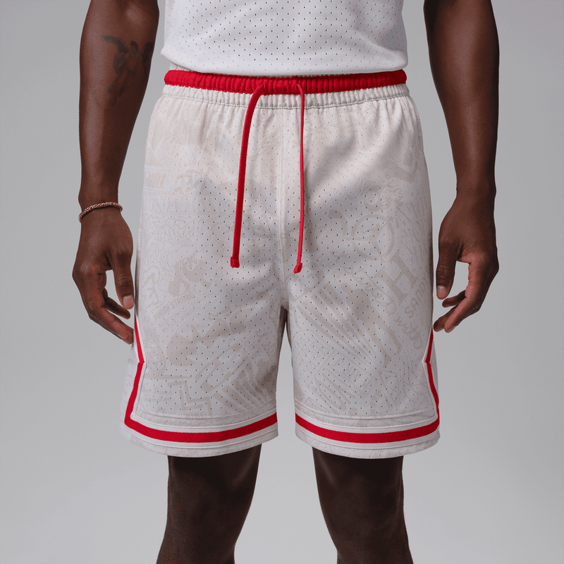 Jordan Sport Men's Dri-FIT Diamond Shorts 'Phantom/Red'