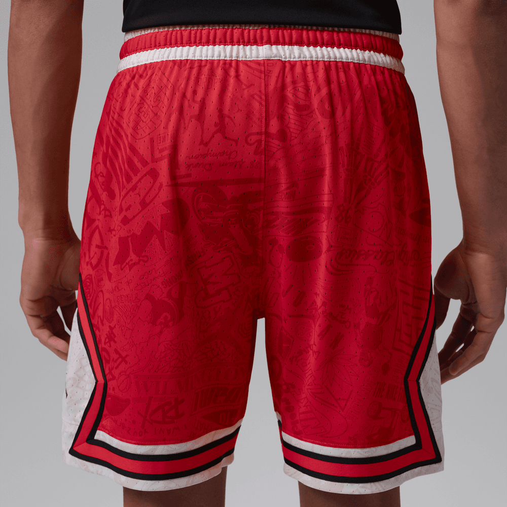 Jordan Sport Men's Dri-FIT Diamond Shorts 'Red/Phantom'
