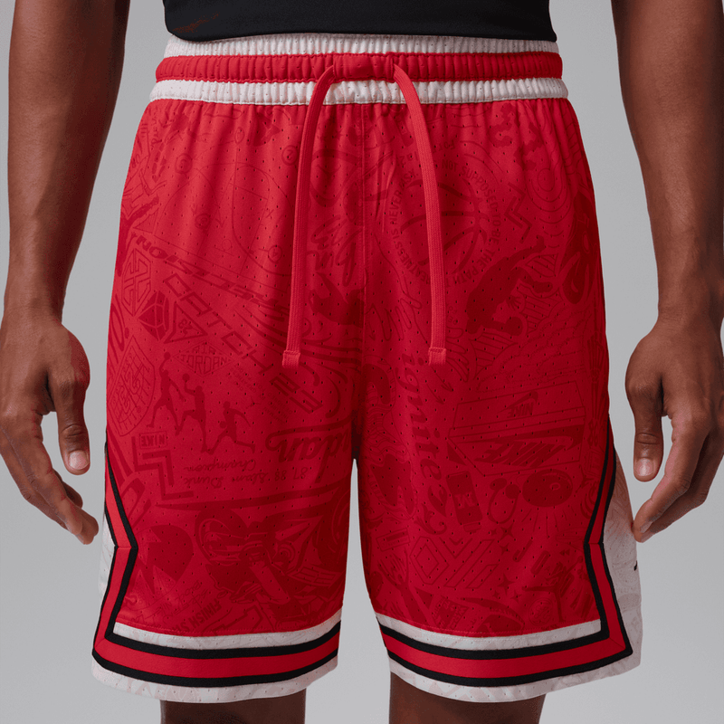 Jordan Sport Men's Dri-FIT Diamond Shorts 'Red/Phantom'