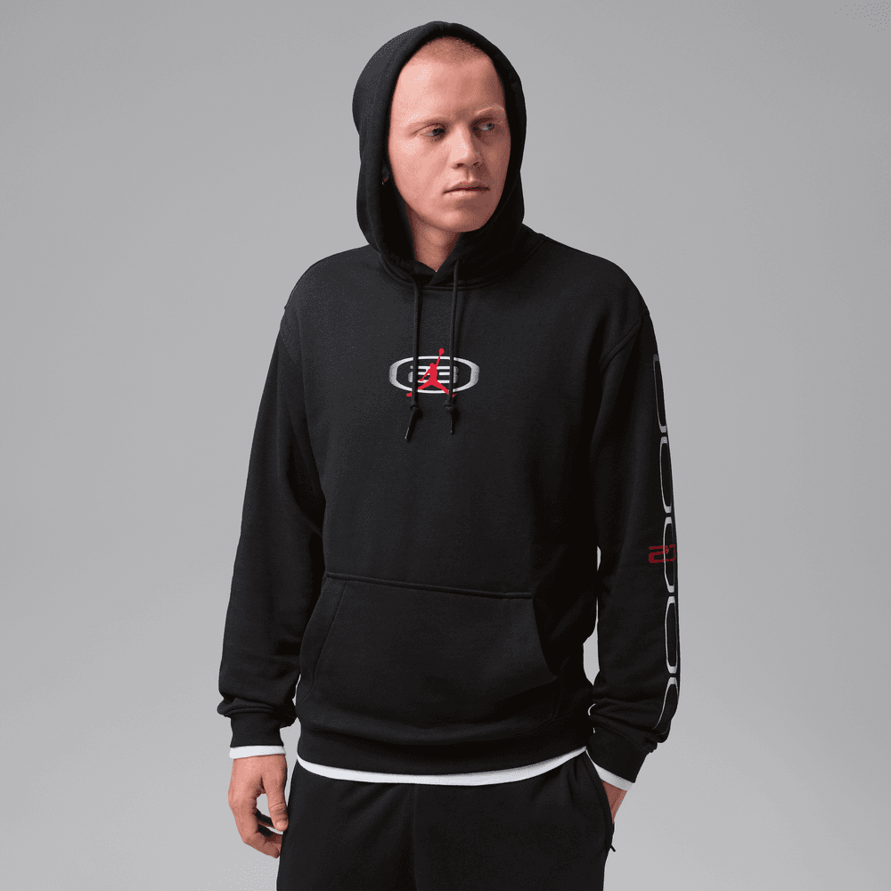 Jordan Sport Crossover Men's Dri-FIT Fleece Pullover Hoodie 'Black'