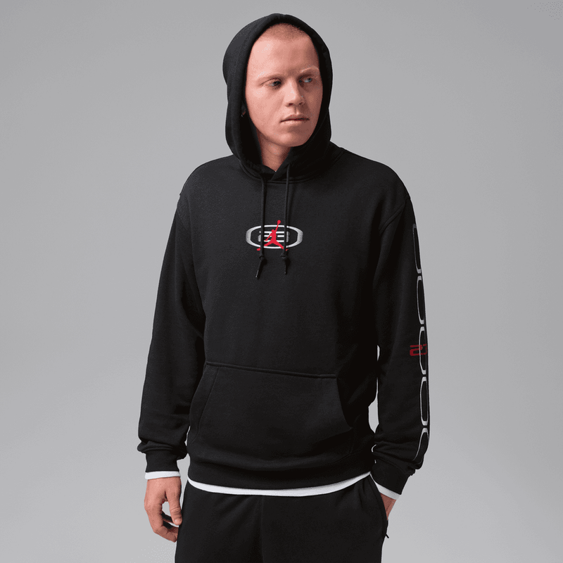 Jordan Sport Crossover Men's Dri-FIT Fleece Pullover Hoodie 'Black'