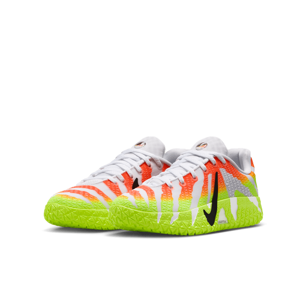 Ja Morant Ja 3 "Snowed In" Big Kids' Basketball Shoes (GS) 'White/Black/Crimson/Volt'