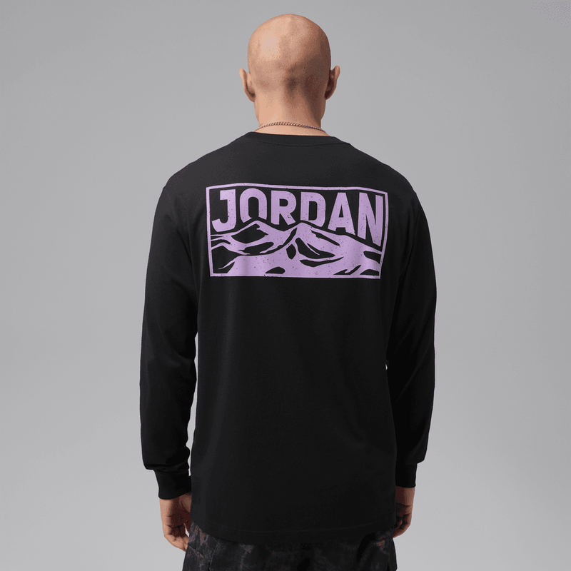 Jordan Flight Mountainside Men's Long-Sleeve T-Shirt 'Black'