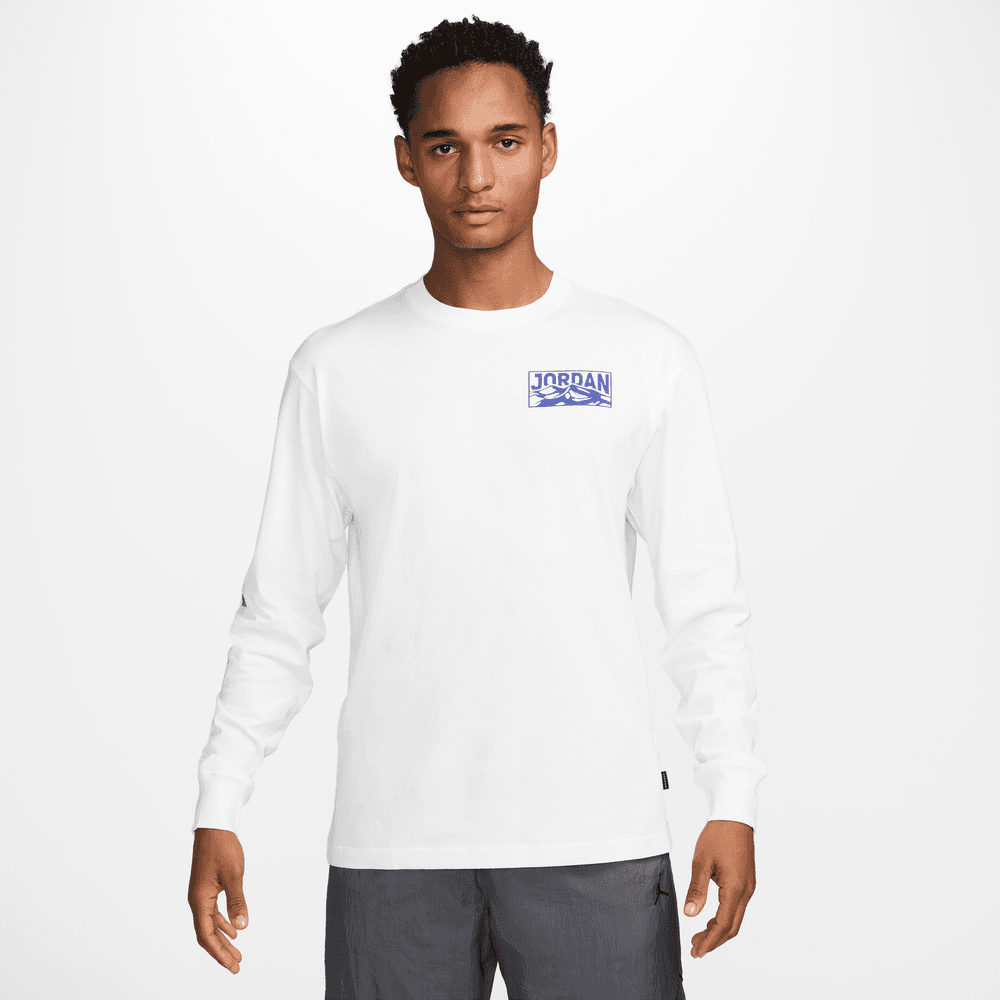 Jordan Flight Mountainside Men's Long-Sleeve T-Shirt 'White'