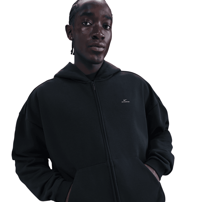 Nike Standard Issue Men's Therma-FIT Full-Zip Basketball Hoodie 'Black'